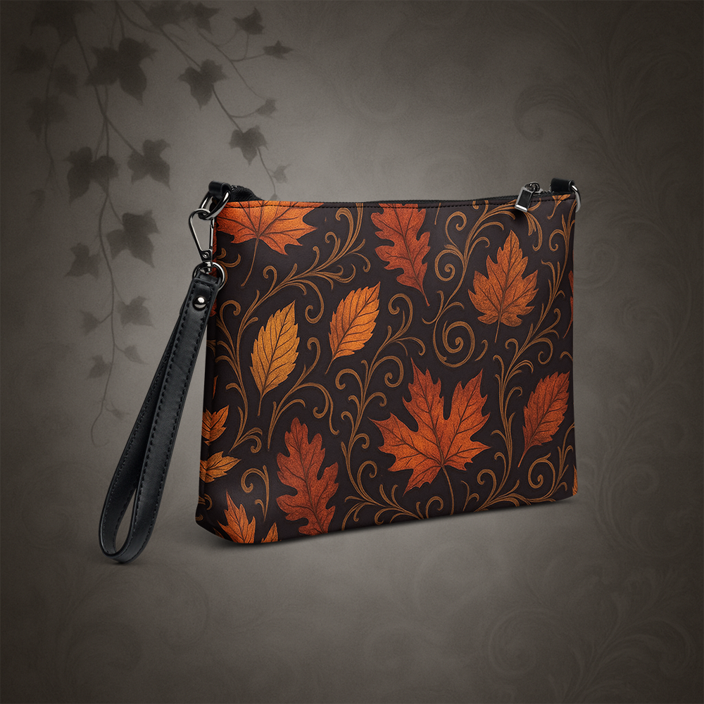 Fall Autumn Leaf Crossbody Bag