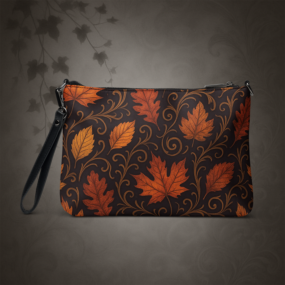 Fall Autumn Leaf Crossbody Bag