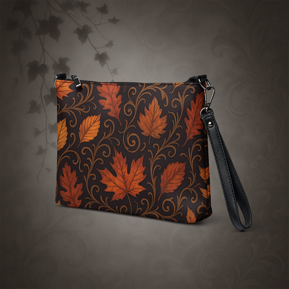 Fall Autumn Leaf Crossbody Bag