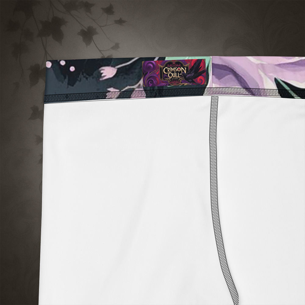 Patel Goth Bat and Rose Leggings