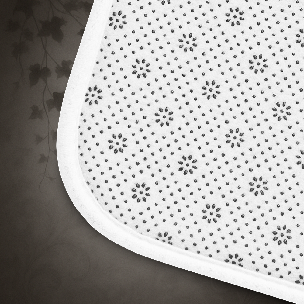Witchcore Gothic Skull Bath Mat