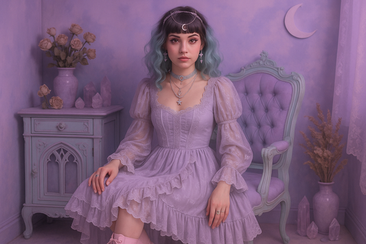 Pastel Goth: Where Soft Colors Meet Dark Edge