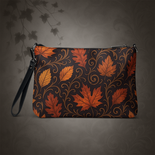 Fall Autumn Leaf Crossbody Bag
