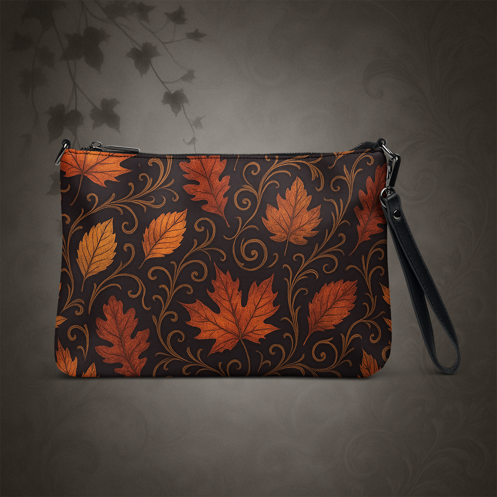 Fall Autumn Leaf Crossbody Bag