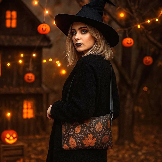 Fall Autumn Leaf Crossbody Bag