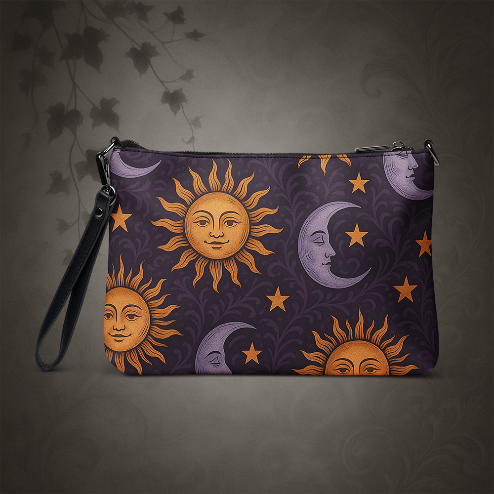 Whimsigoth Celestial Crossbody Bag