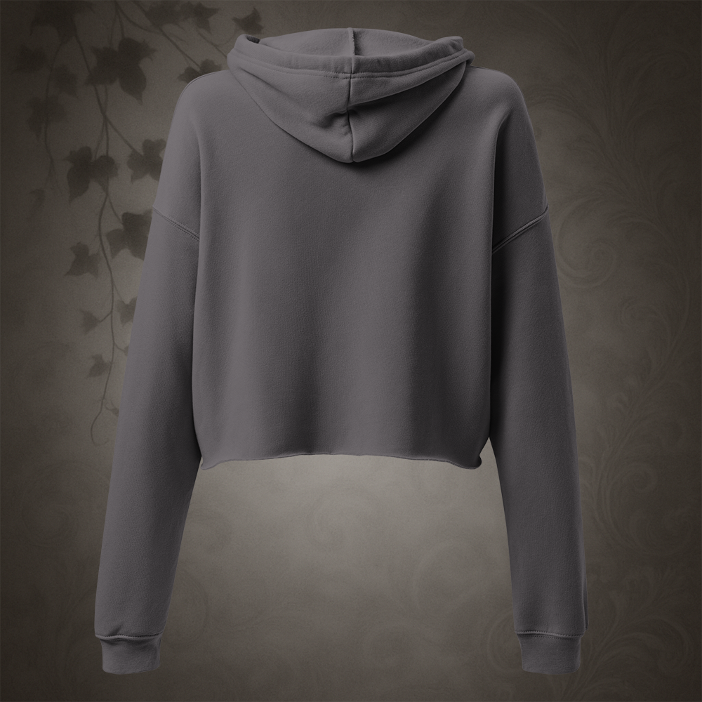 Gray hoodie on a dark background