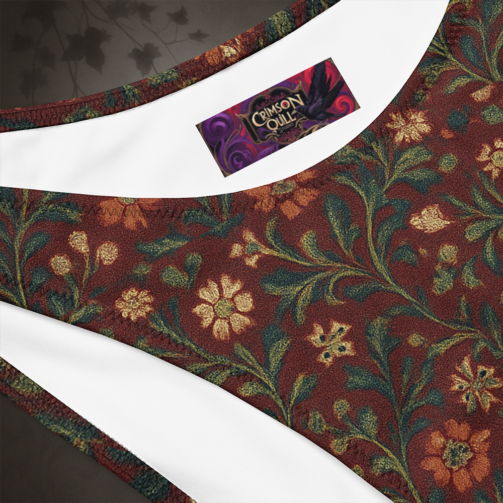 Medieval Unicorn Tapestry Bikini Swimsuit
