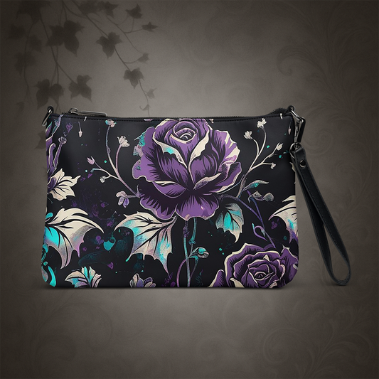 Gothic Rose Crossbody Bag